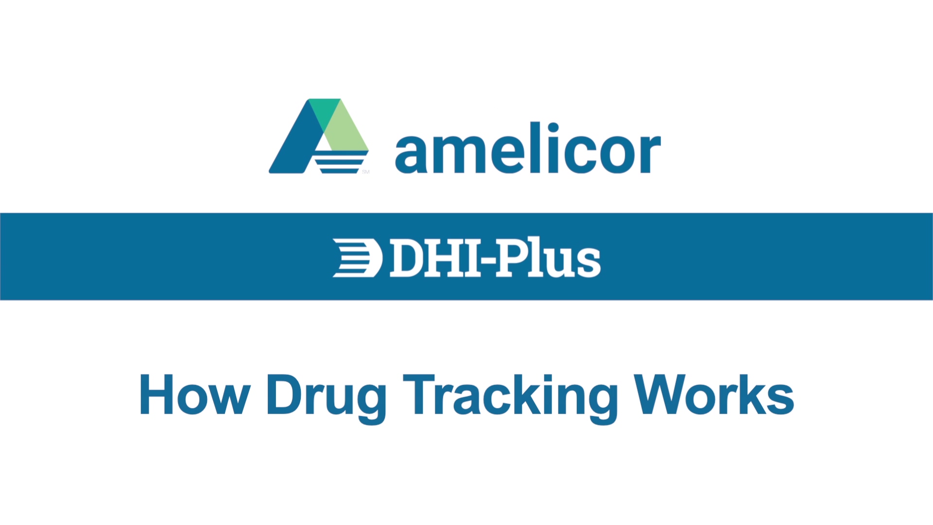 Drug Tracking in DHI-Plus