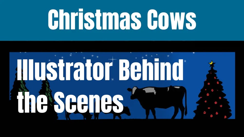 Illustrator Spotlight: The Christmas Cows