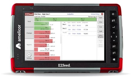 The EZfeed edition Mesa 3 tablet