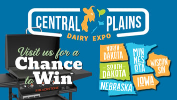 Visit the Central Plains Dairy Expo for a chance to win at the Amelicor booth
