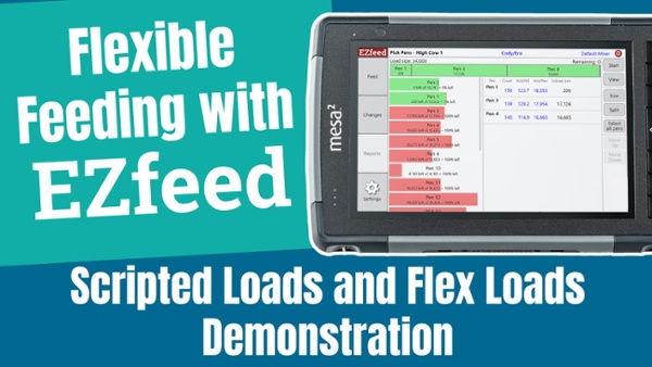 Flexible feeding with EZfeed - scripted and flex loads